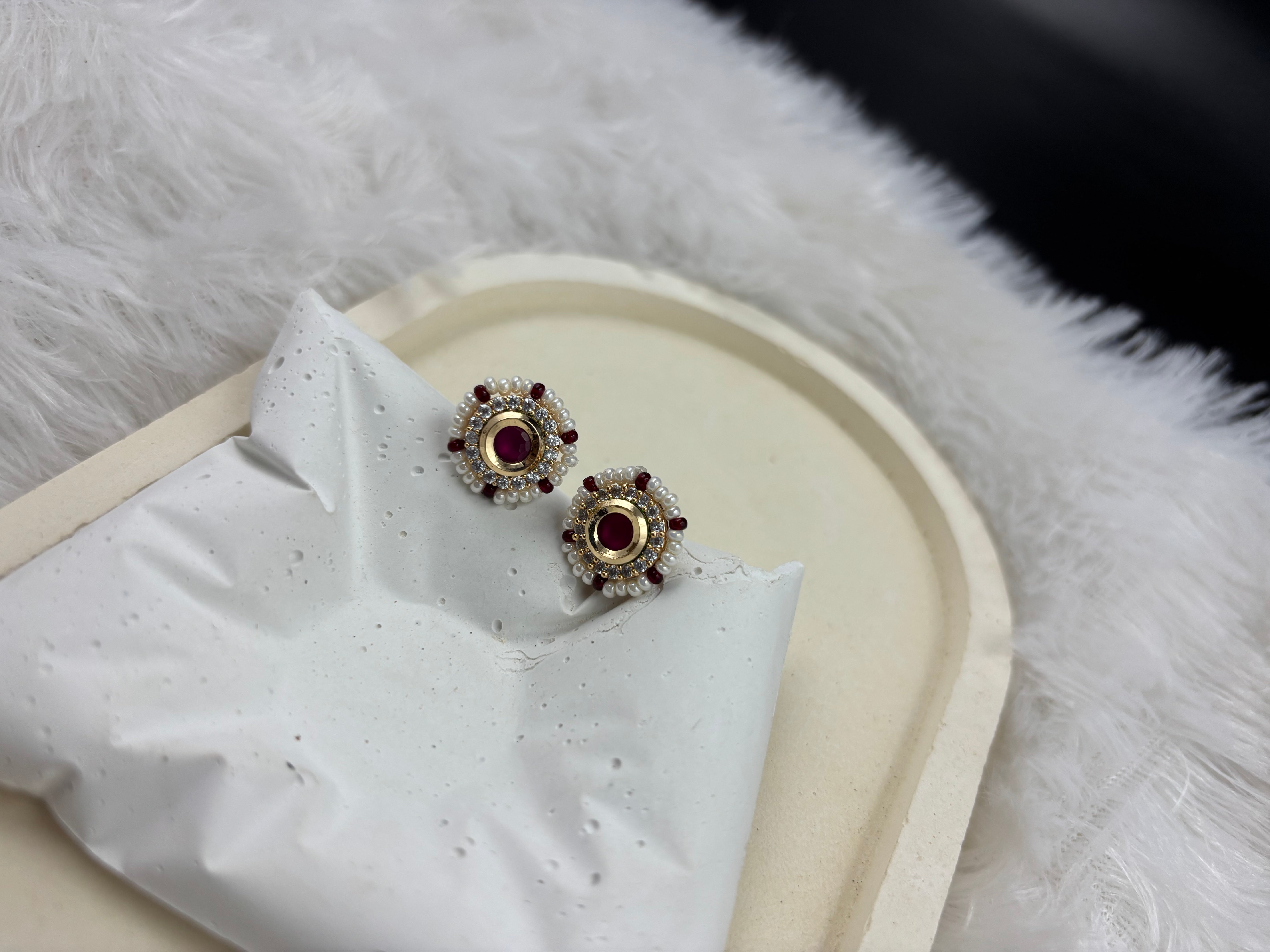 Kundan Beaded CZ Tops