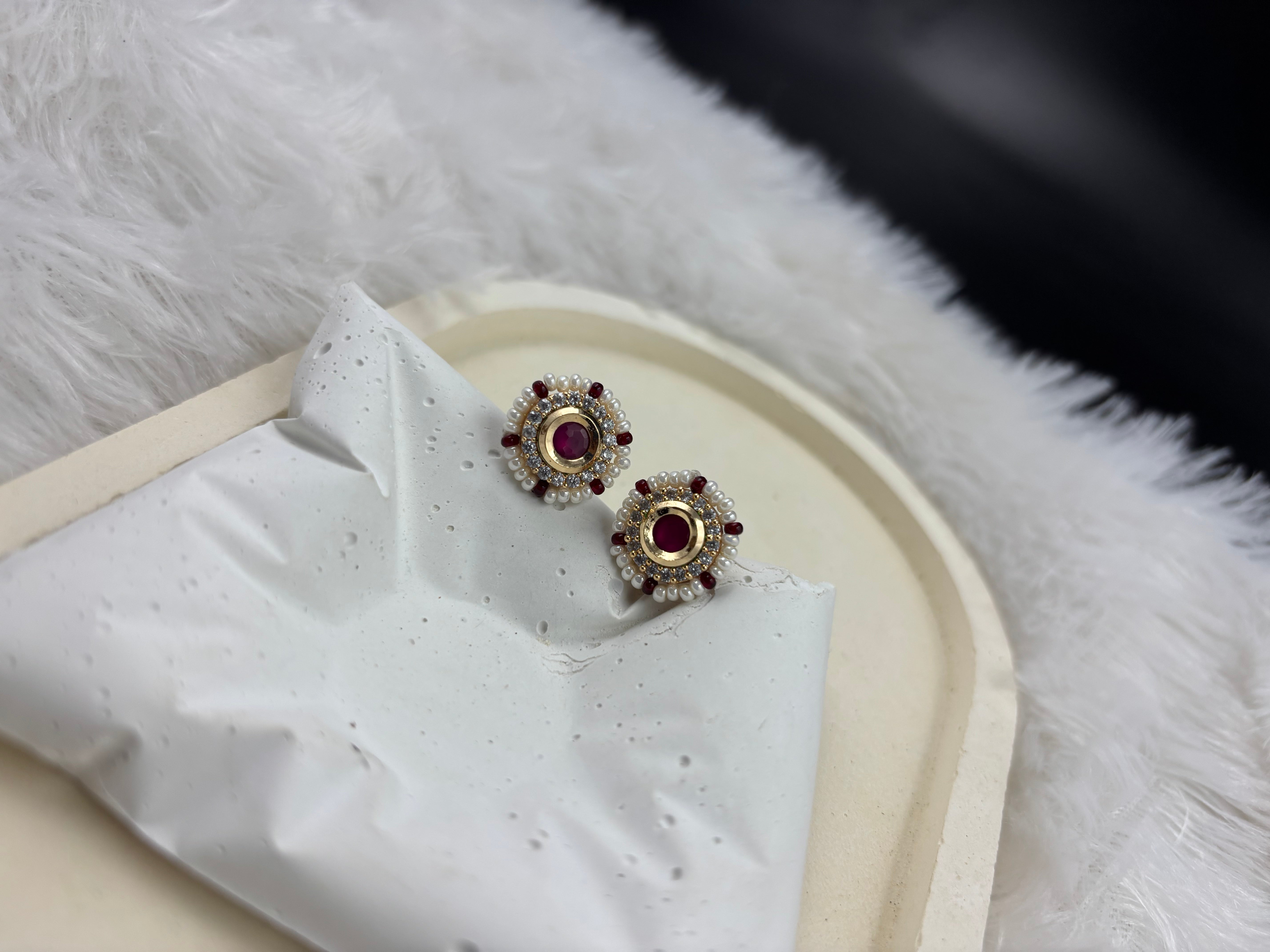 Kundan Beaded CZ Tops