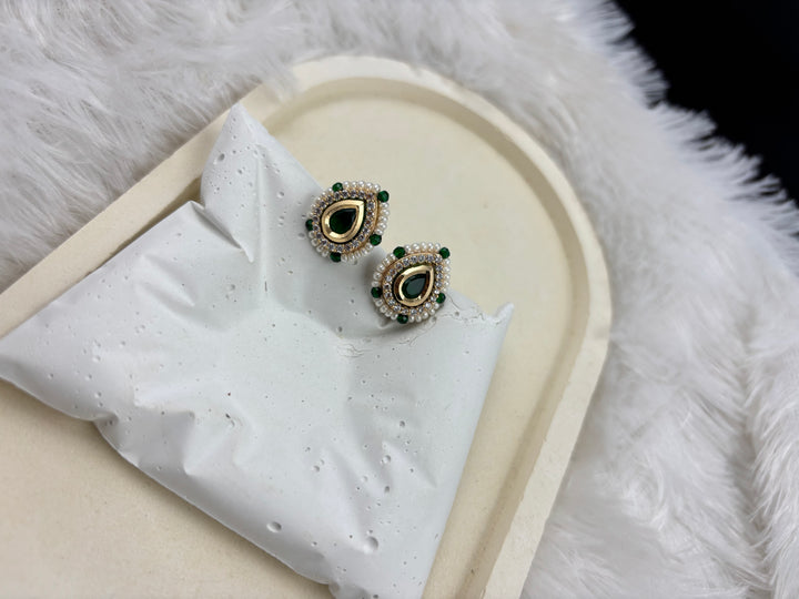 Kundan Beaded CZ Tops