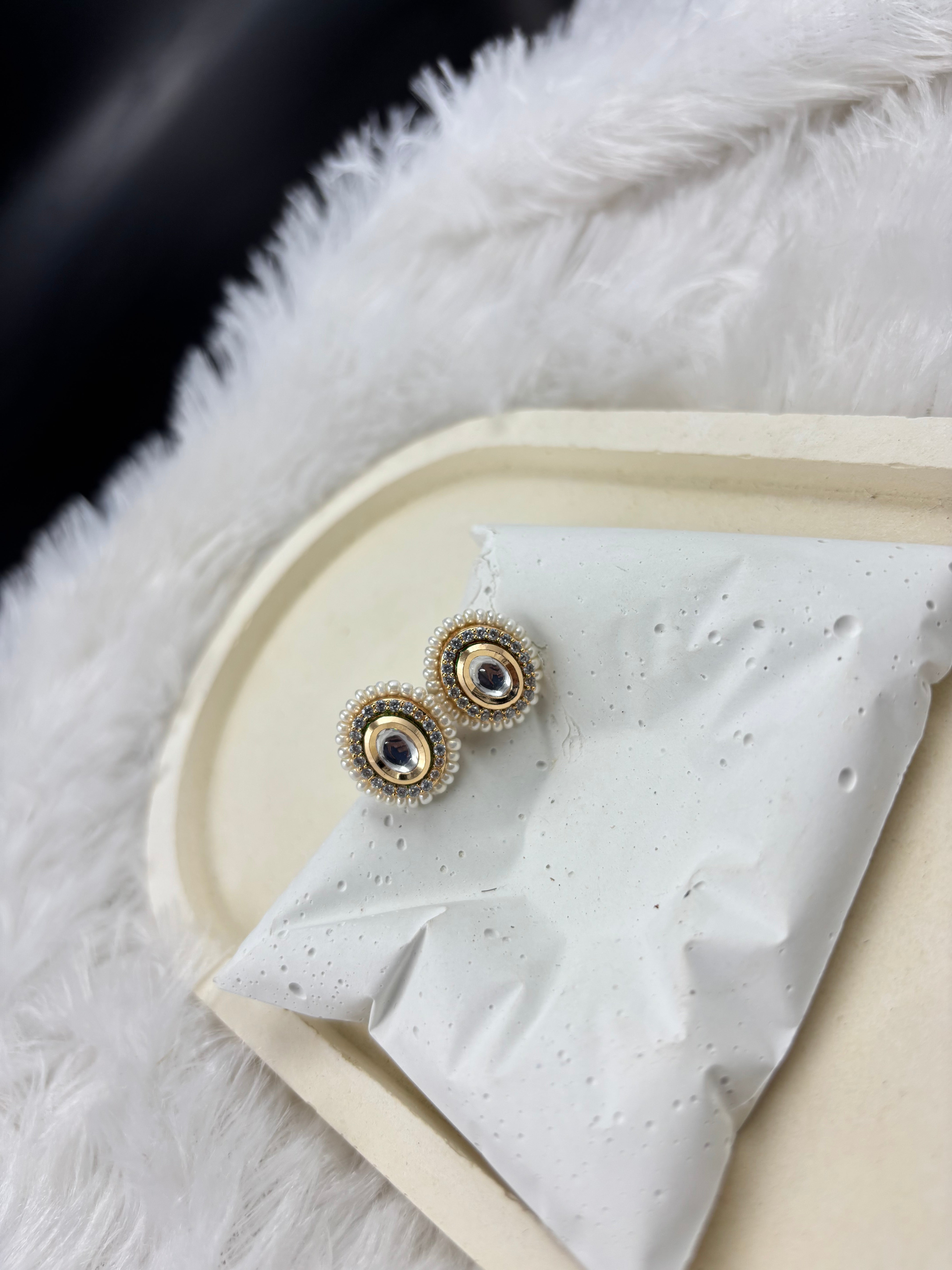 Kundan Beaded Cz Tops