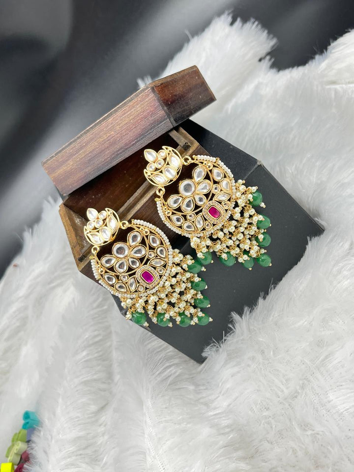Chandbali earrings
